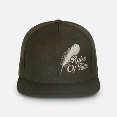 Feather Cap Olive/Natural