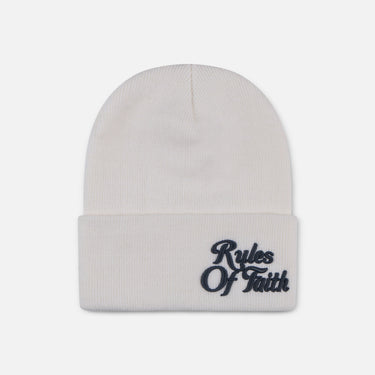 Ska Beanie White/Navy