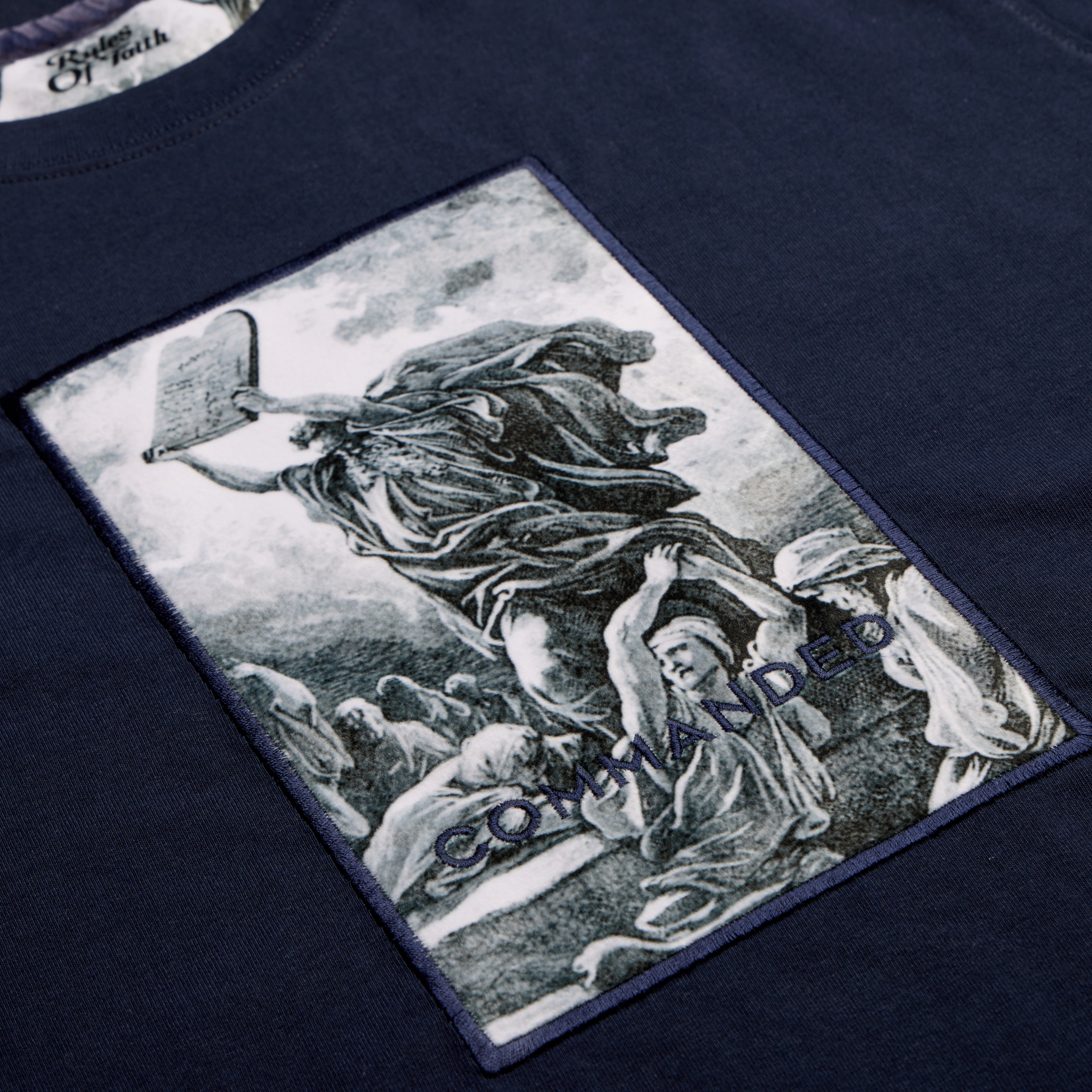 Sanctitude T-Shirt Navy-3
