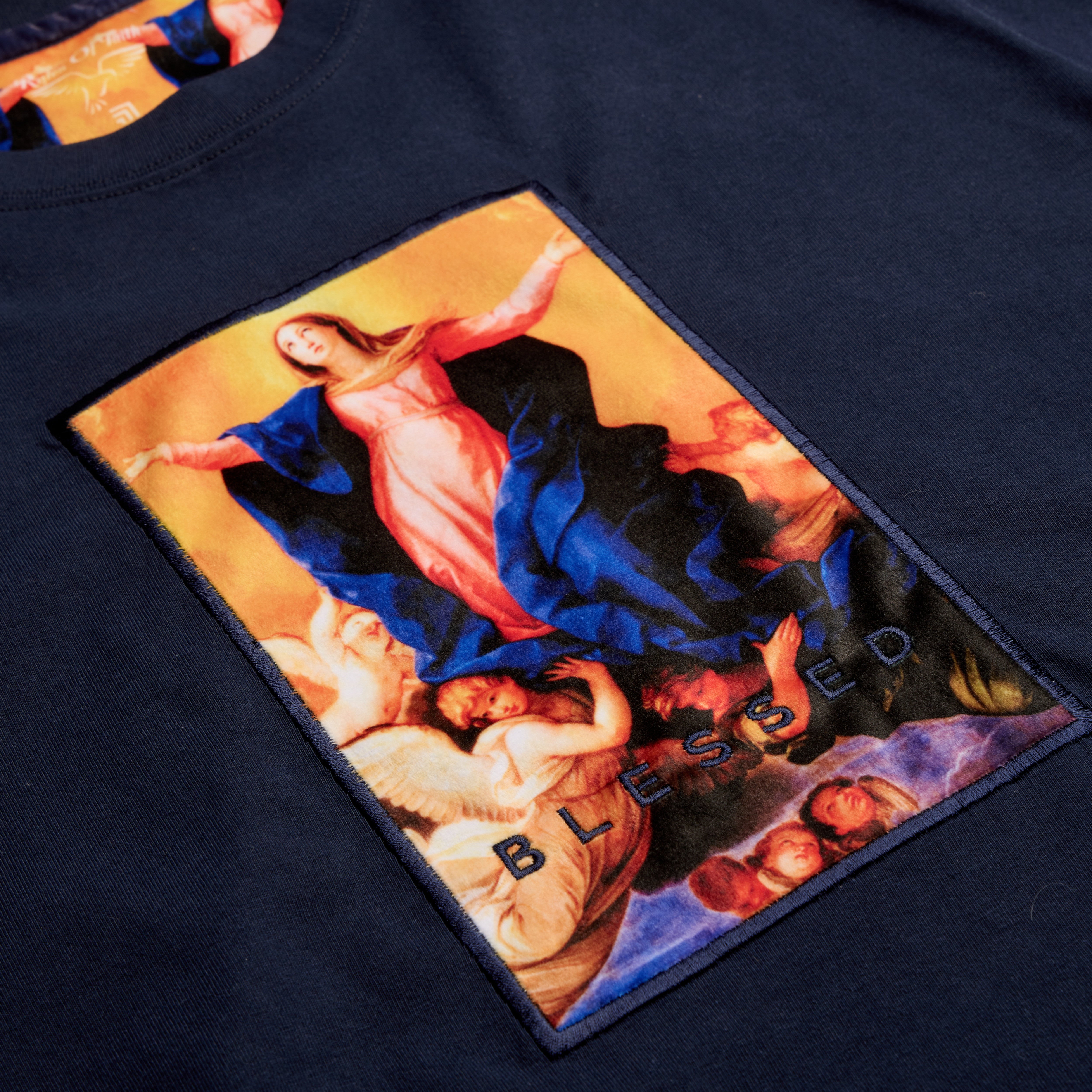 Devout T-Shirt Navy-3