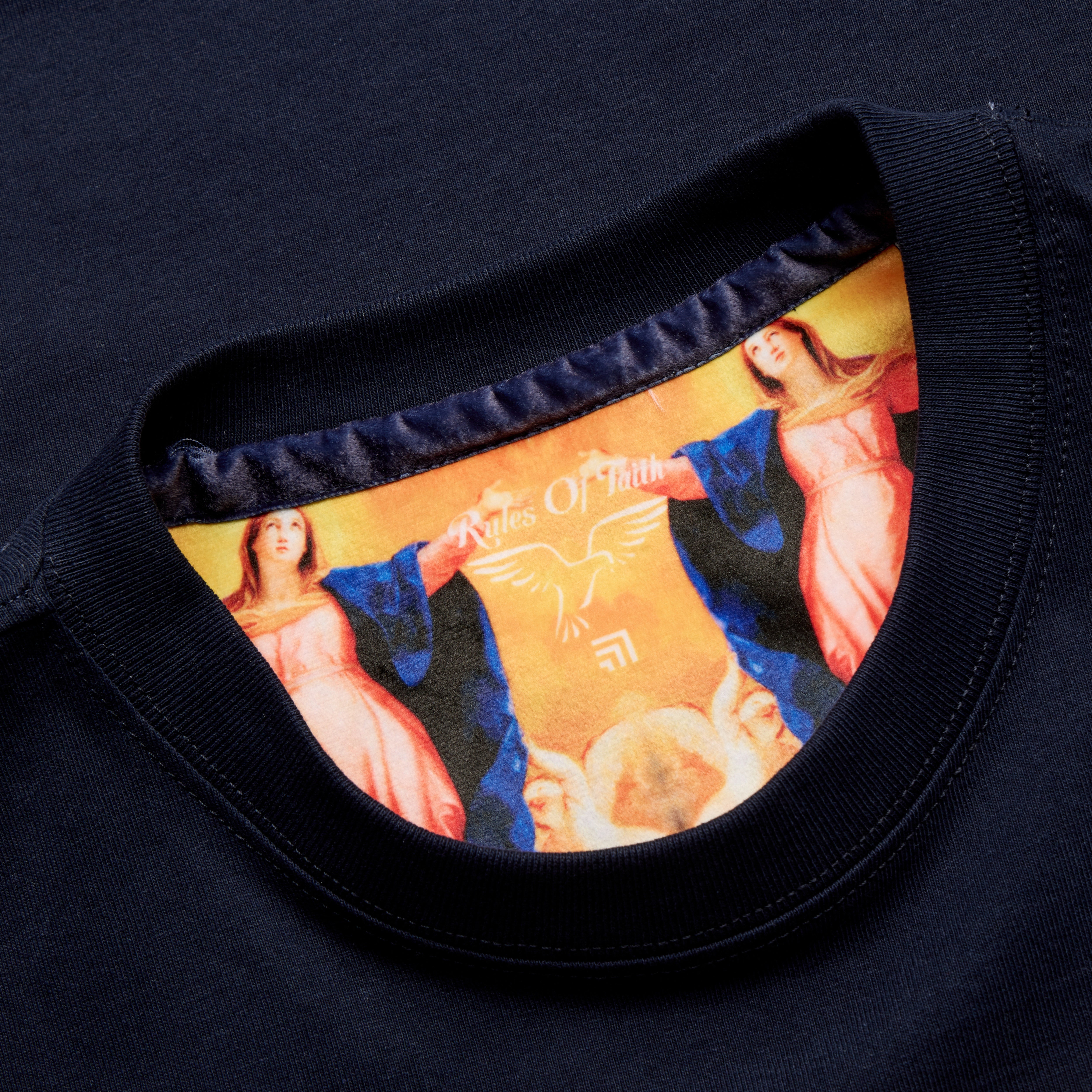 Devout T-Shirt Navy-2