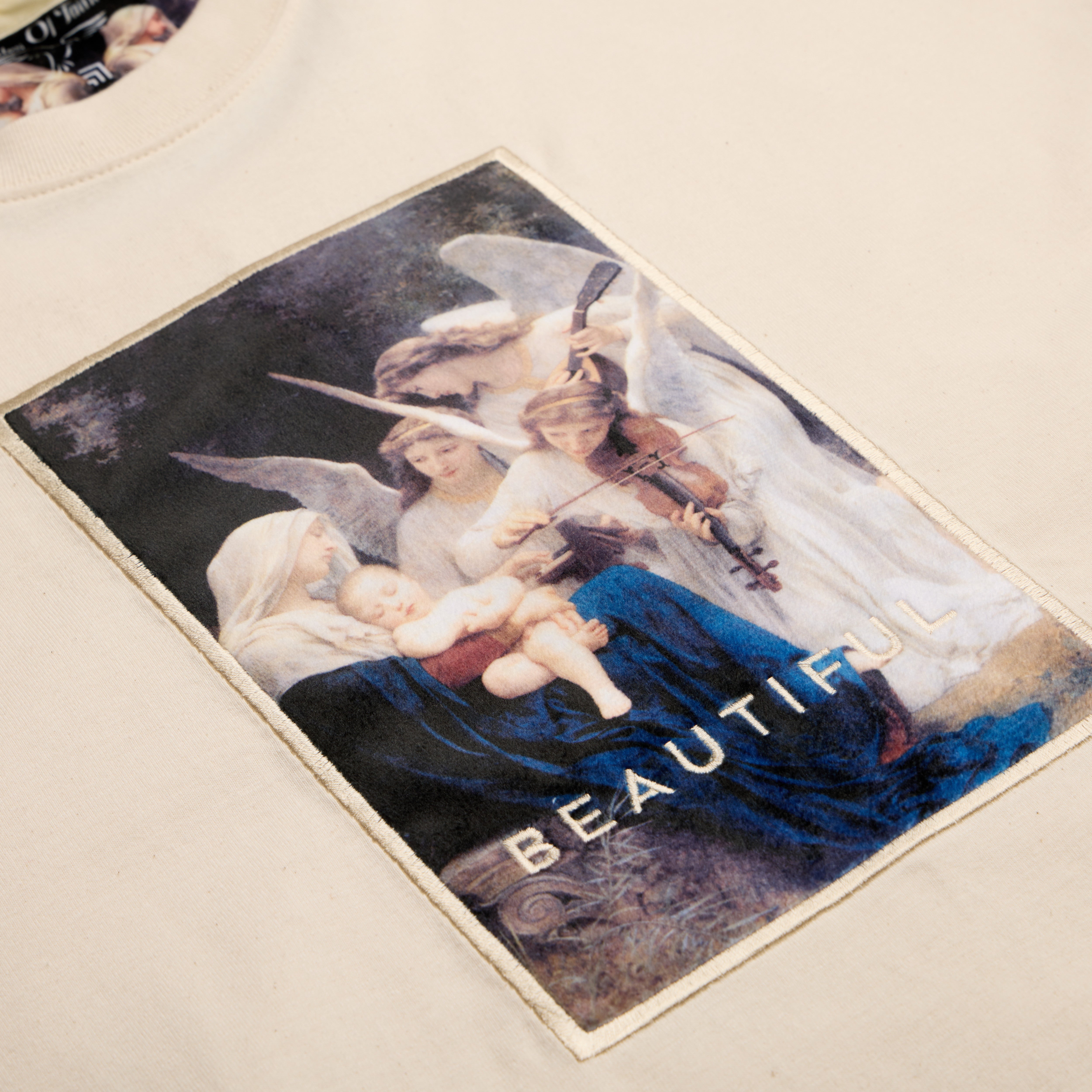 Divine T-Shirt Cream/Fleck-3