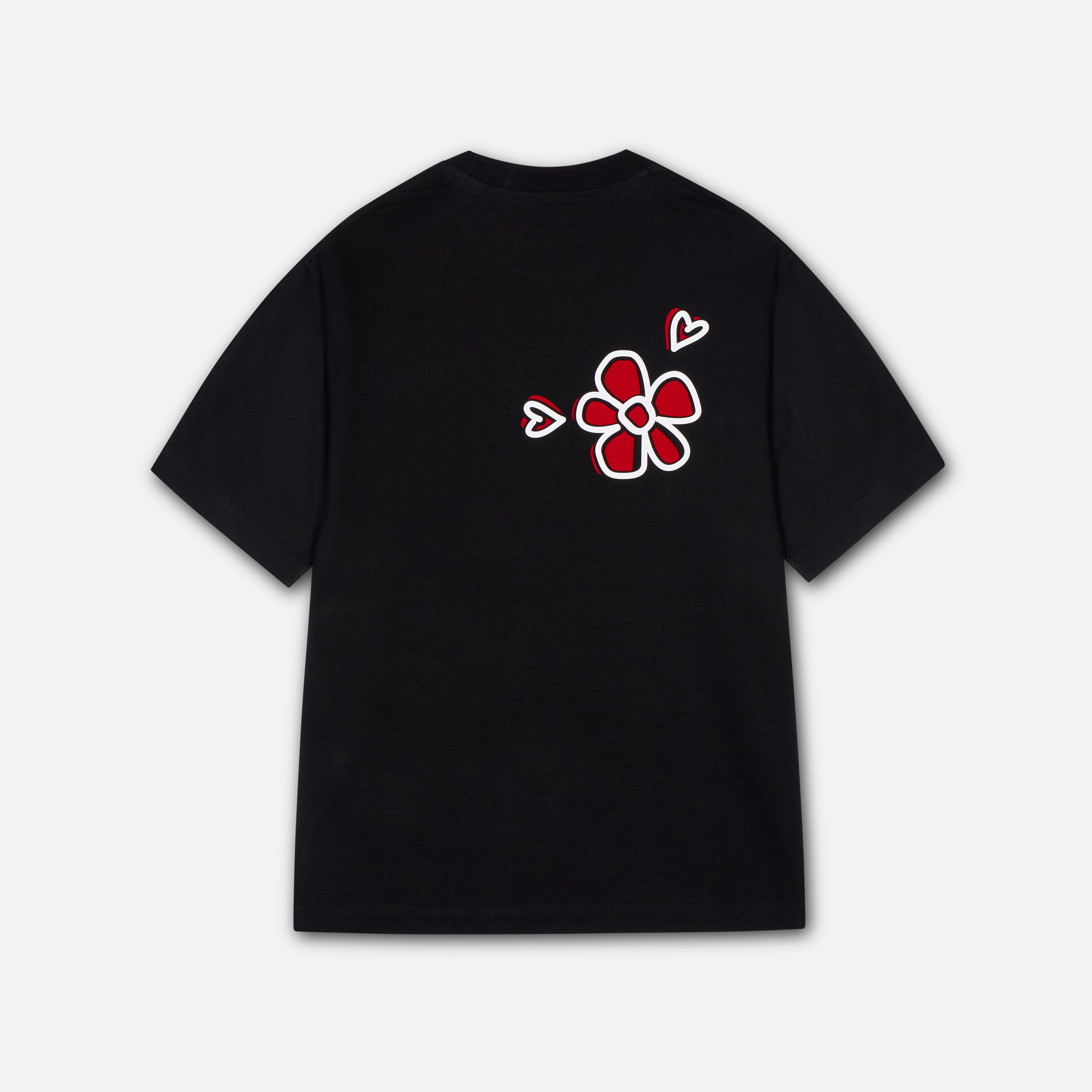 Petalo T-Shirt (Black)-2