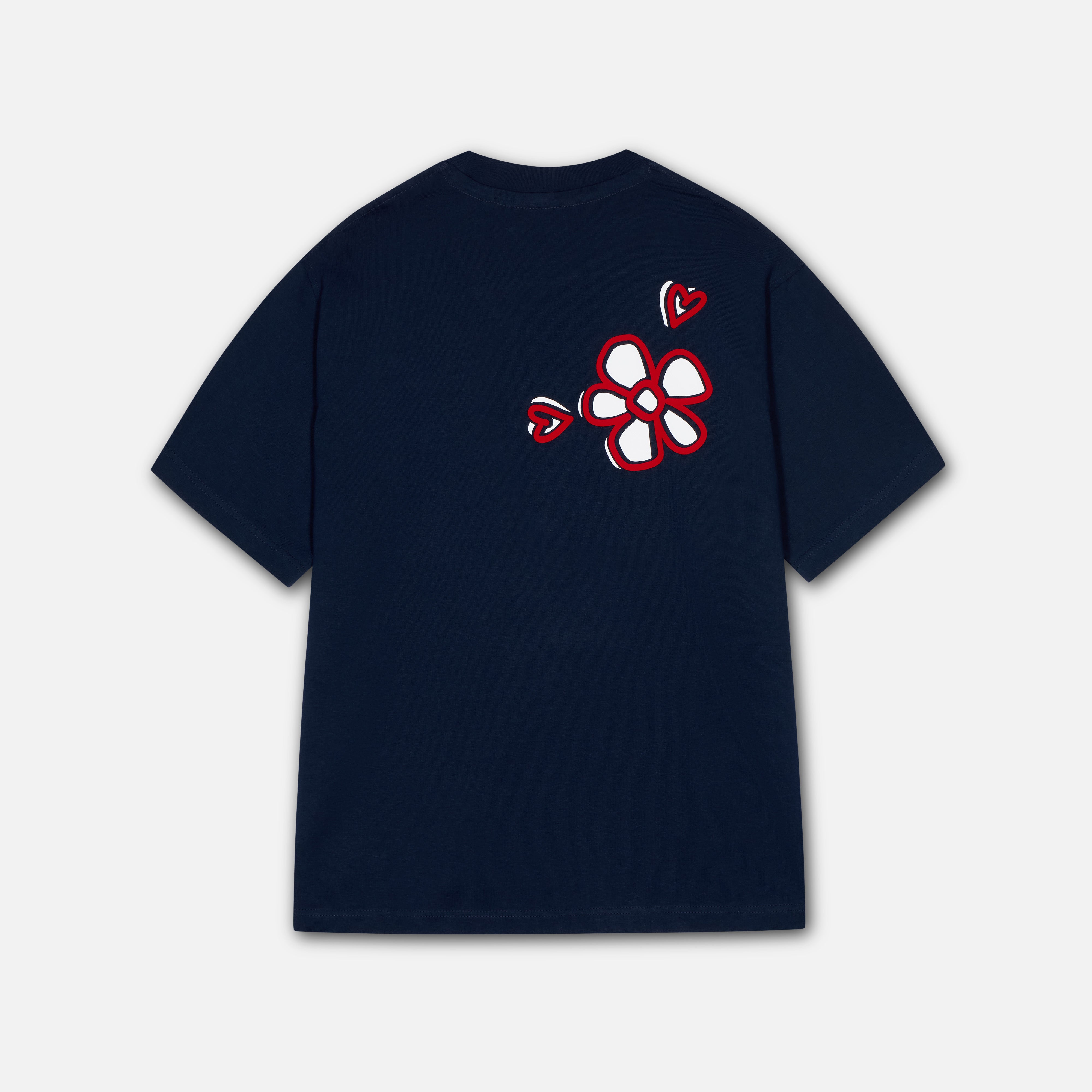 Petalo T-Shirt (Navy)-2