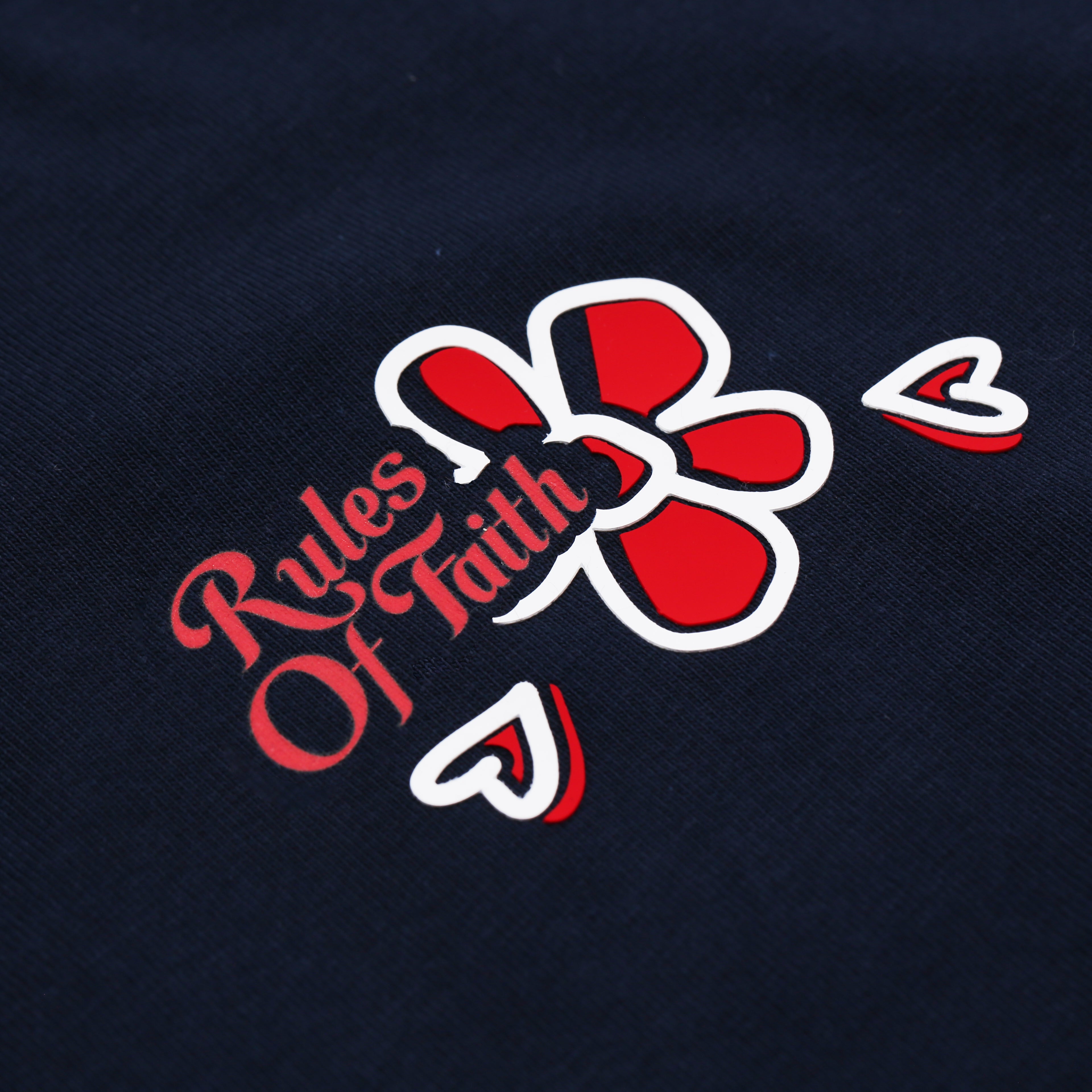 Petalo T-Shirt (Navy)-4