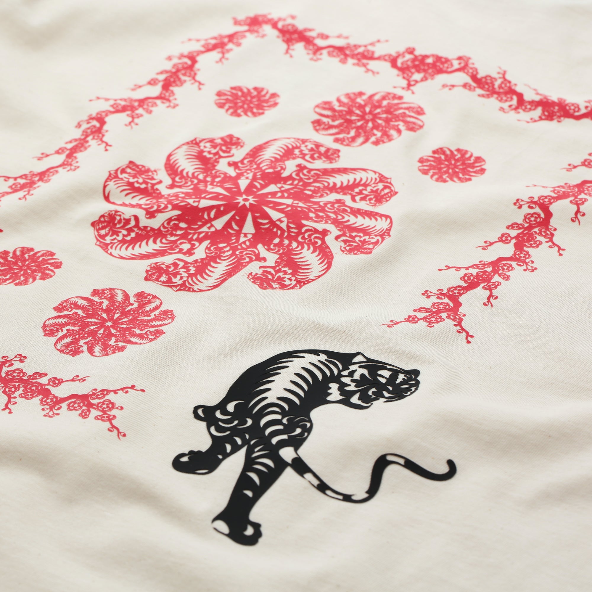 Sakura T-Shirt Cream/Fleck-3