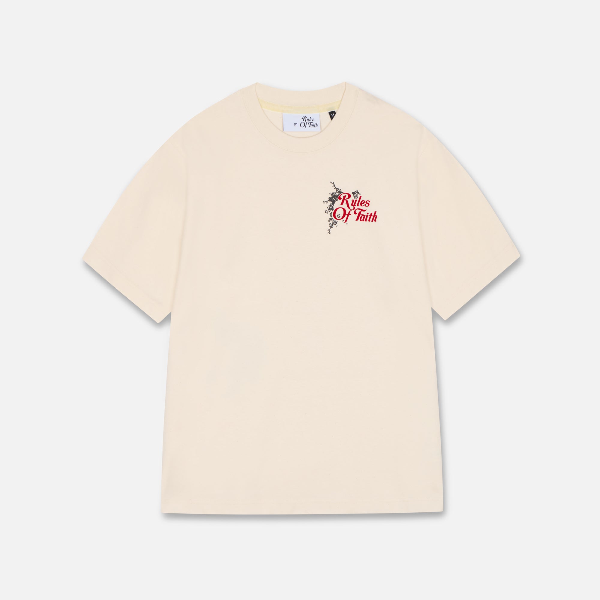 Sakura T-Shirt Cream/Fleck