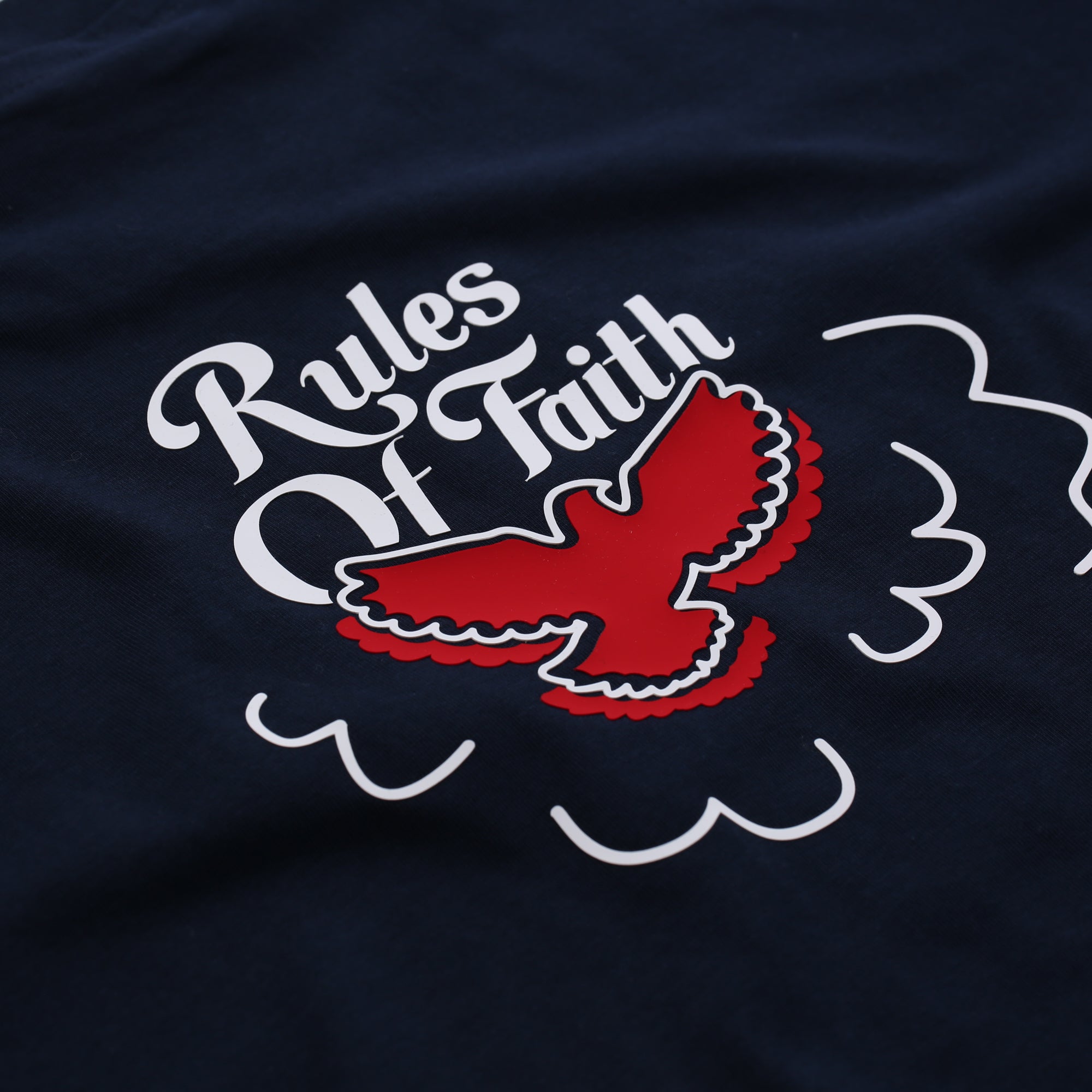 Paix T-Shirt Navy-3