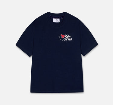 Paix T-Shirt Navy