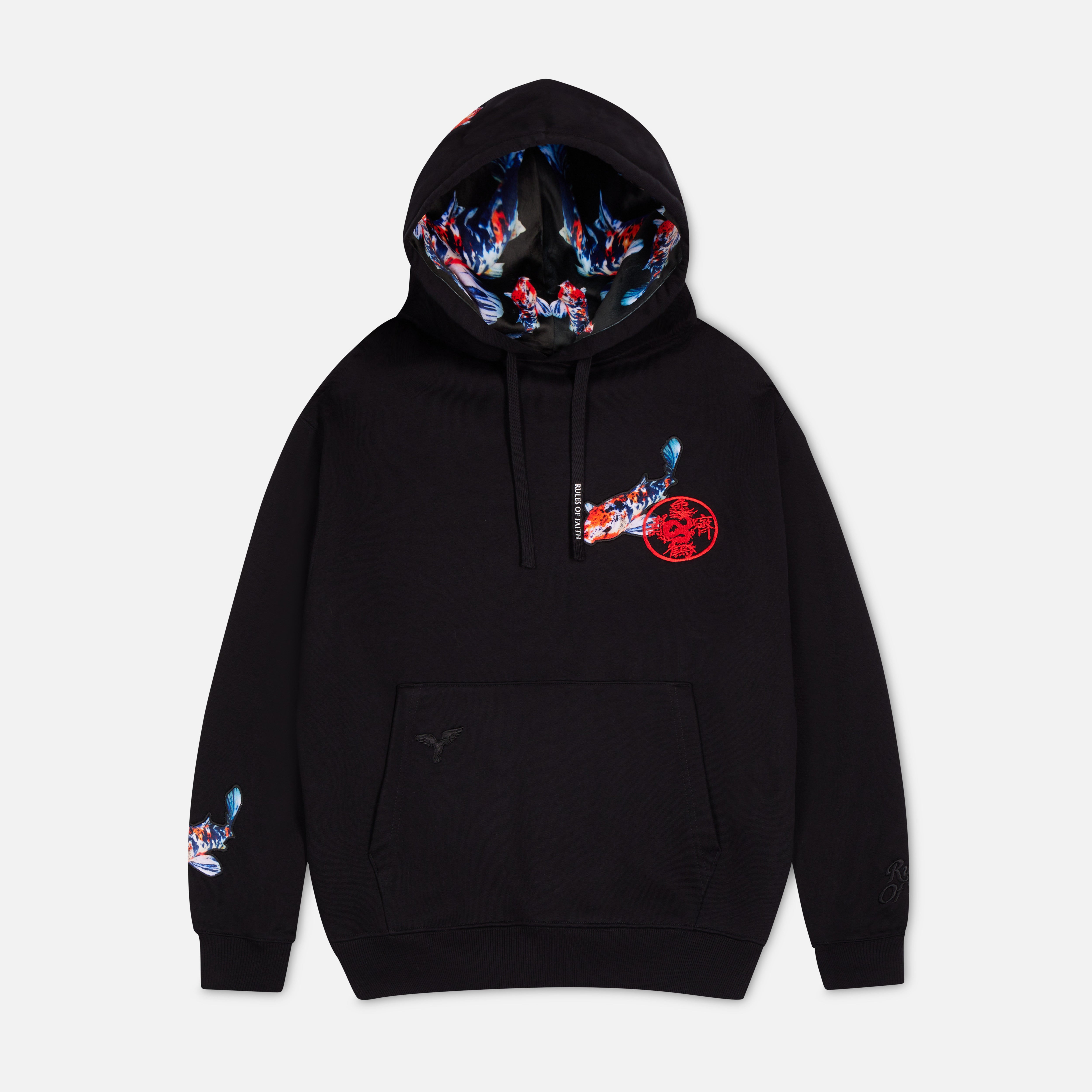 Nishikigo Hood Black