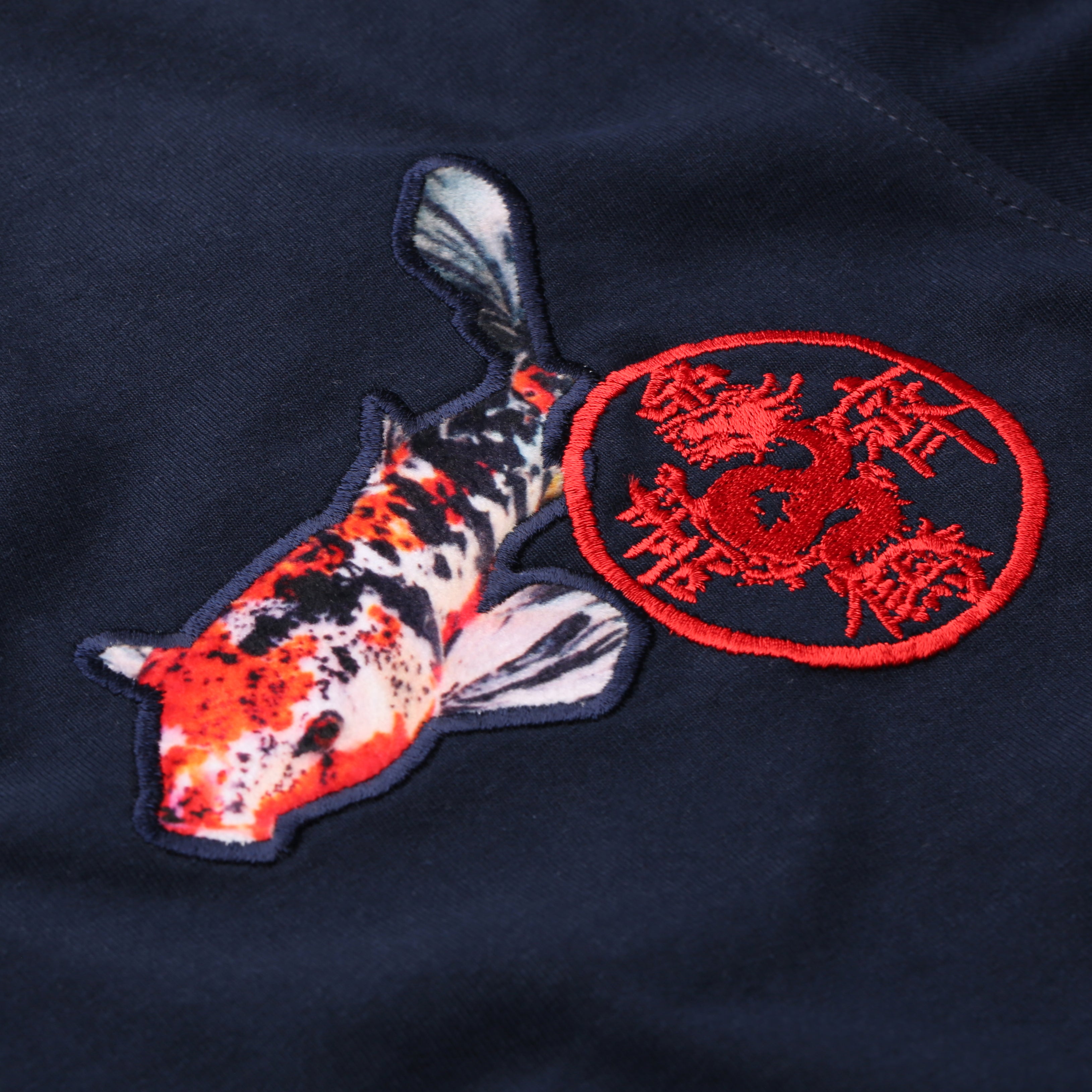 Nishikigo T-Shirt Navy-4