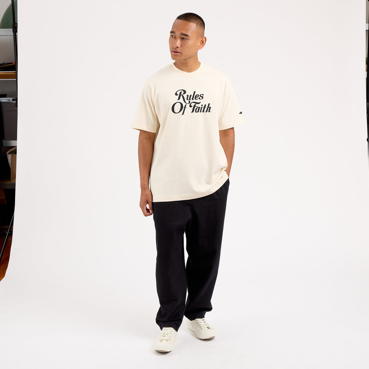 Paramount T-Shirt Cream/Fleck-thumbmail-3