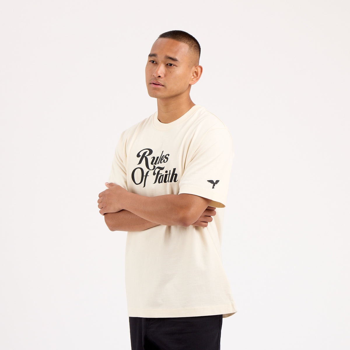 Paramount T-Shirt Cream/Fleck