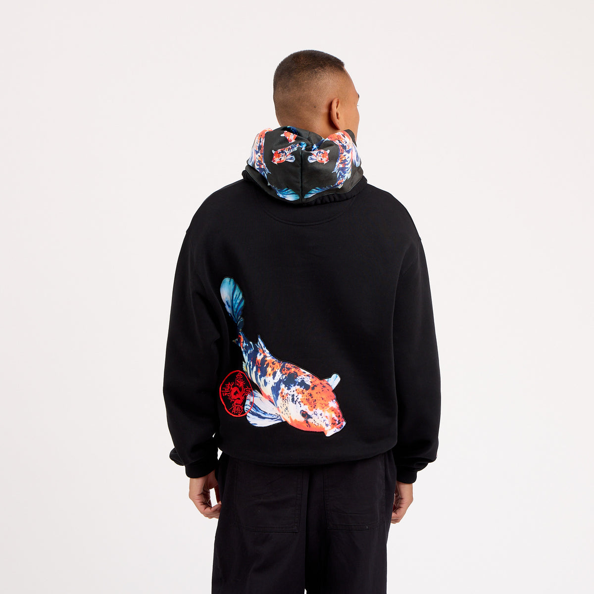 Nishikigo Hood Black