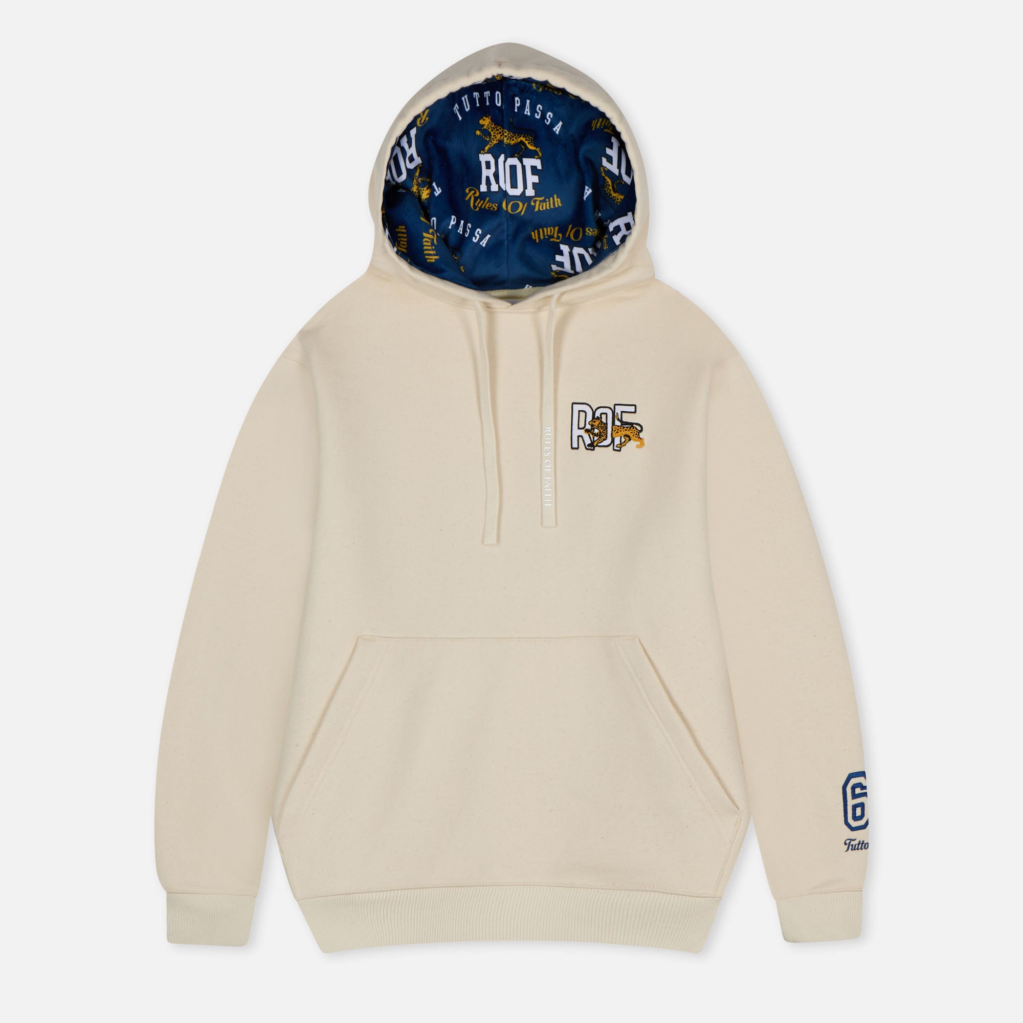 Rossettes Hood Cream/Fleck-1