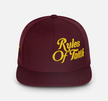 HB Cap Maroon/Yellow