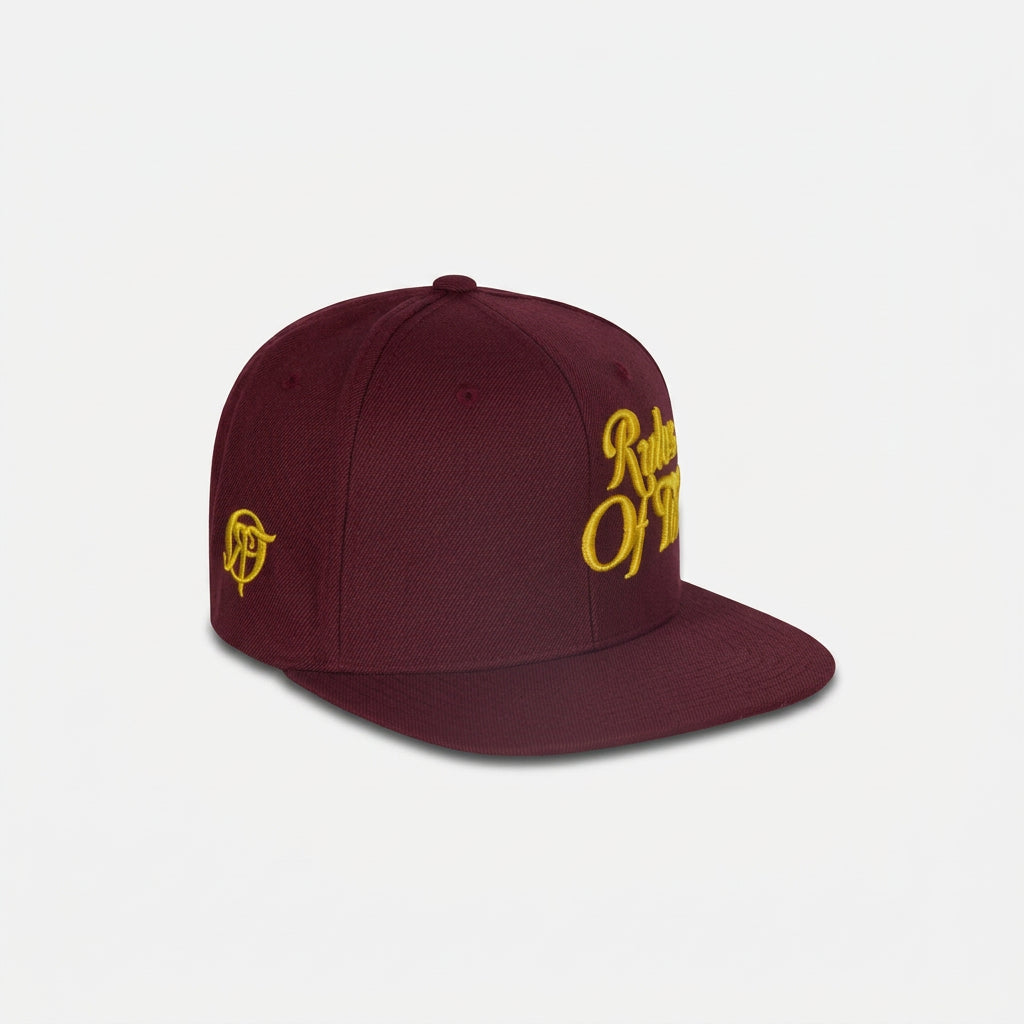 HB Cap Maroon/Yellow