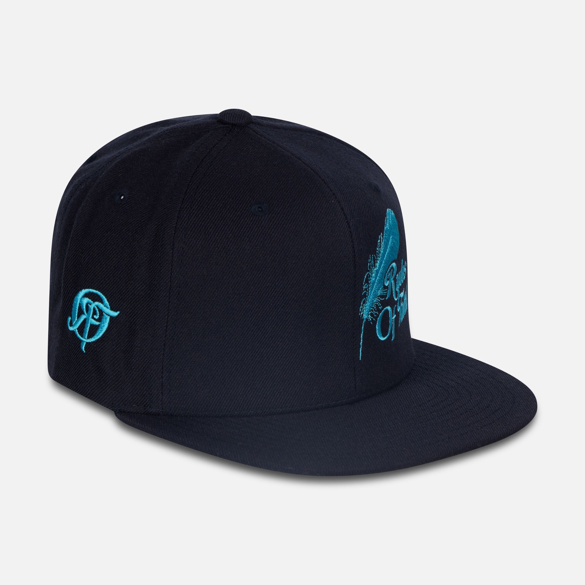 Feather Cap Navy/Aqua-2