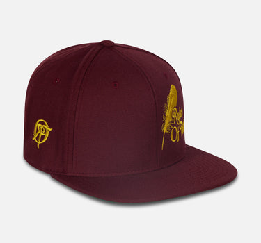 Feather Cap Maroon/Mustard