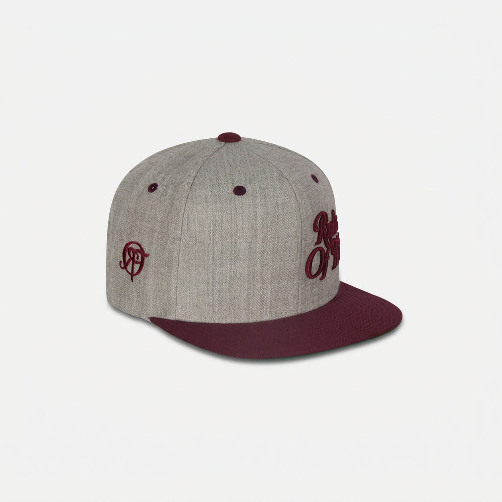 TT Cap Heather/Maroon