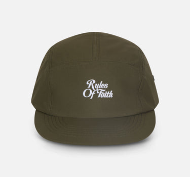 Skate Cap Olive/White