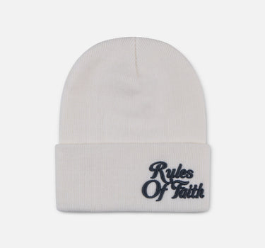 Ska Beanie White/Navy