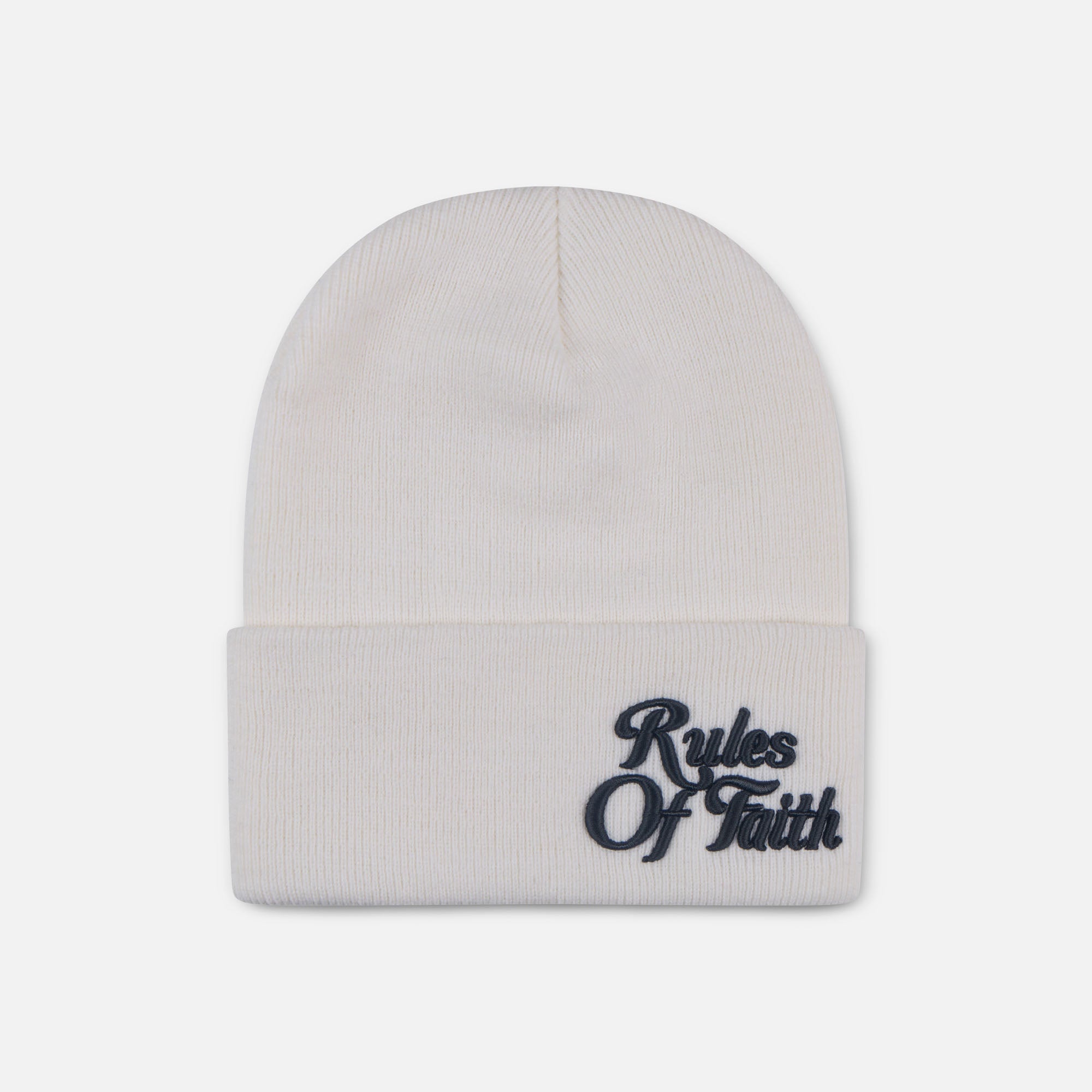 Ska Beanie White/Navy-1
