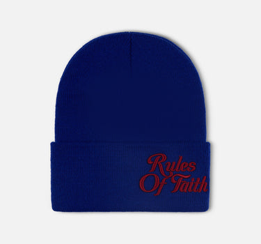 Ska Beanie Blue/Red