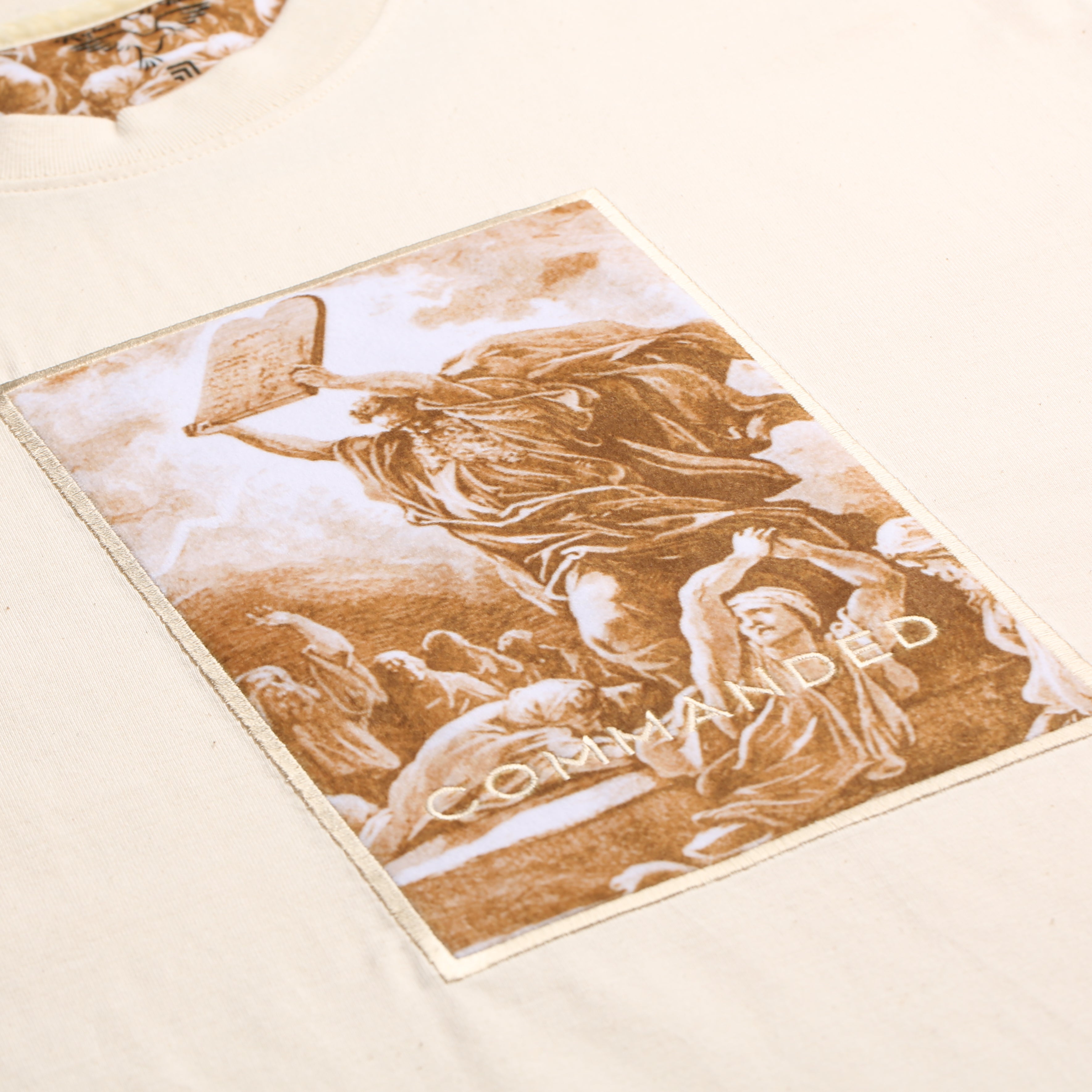Sanctitude T-Shirt Cream/Fleck-3