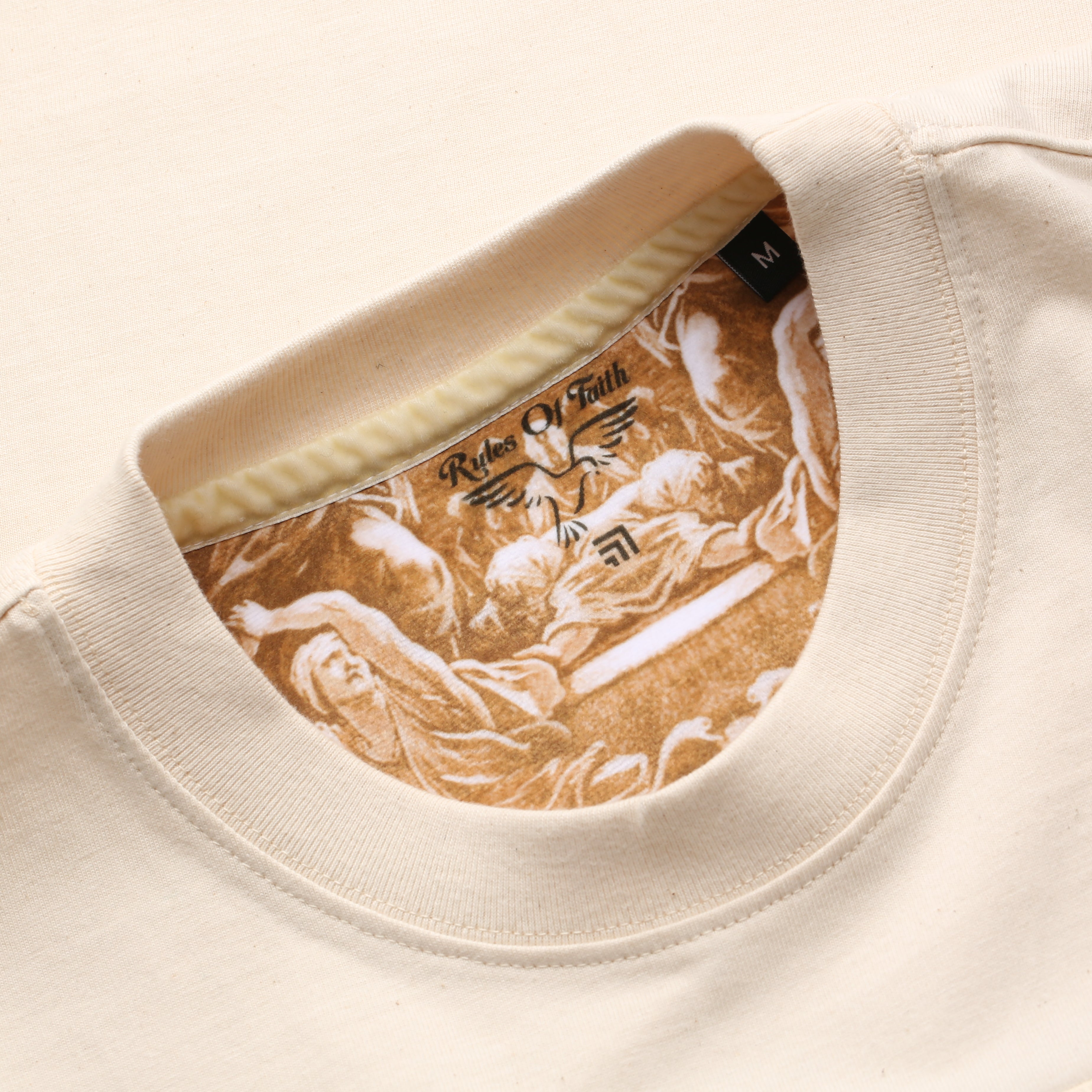 Sanctitude T-Shirt Cream/Fleck-2