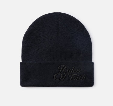 ROF Beanie Black