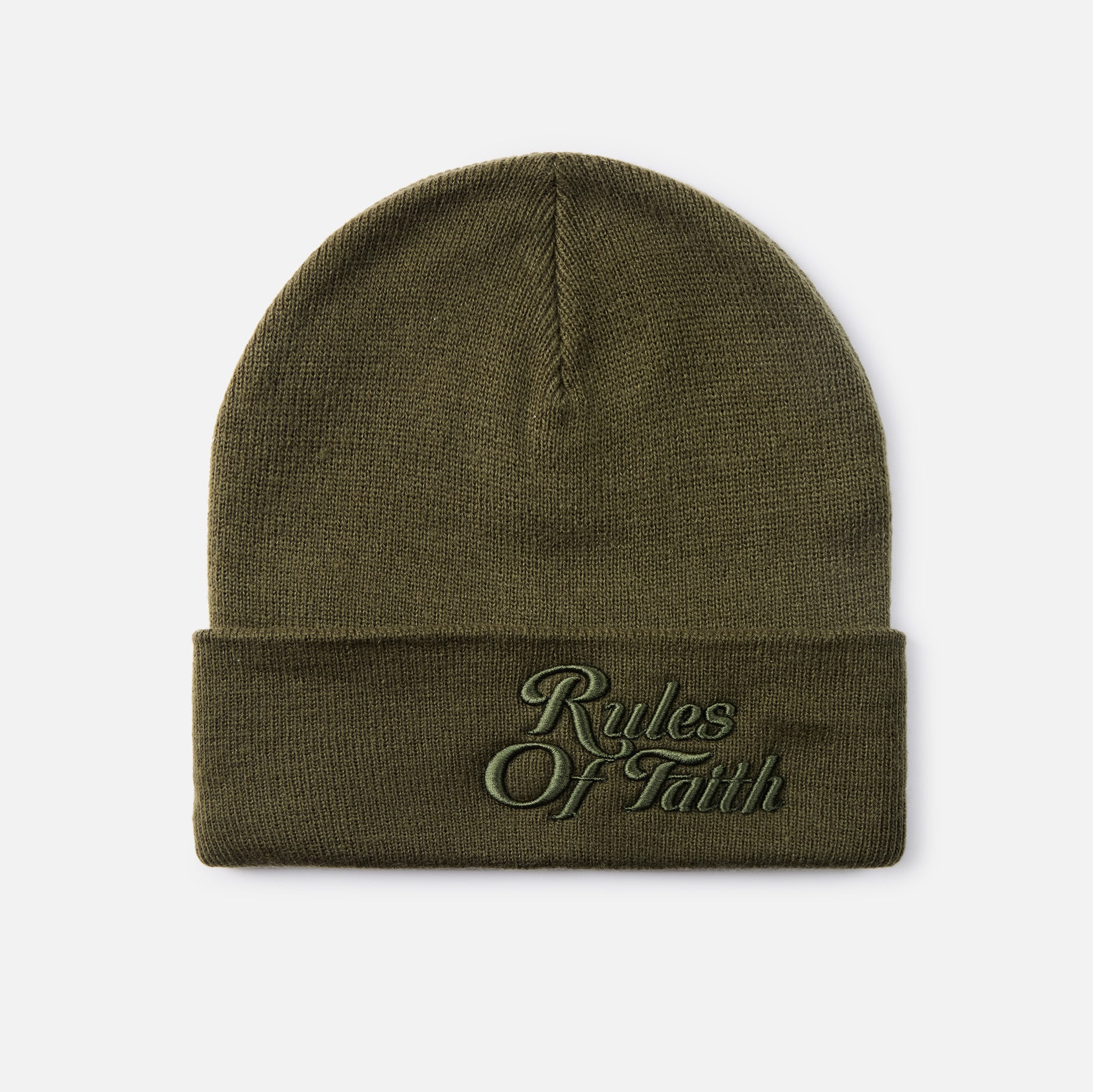OG Beanie Olive-1