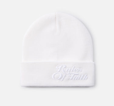 ROF Beanie White