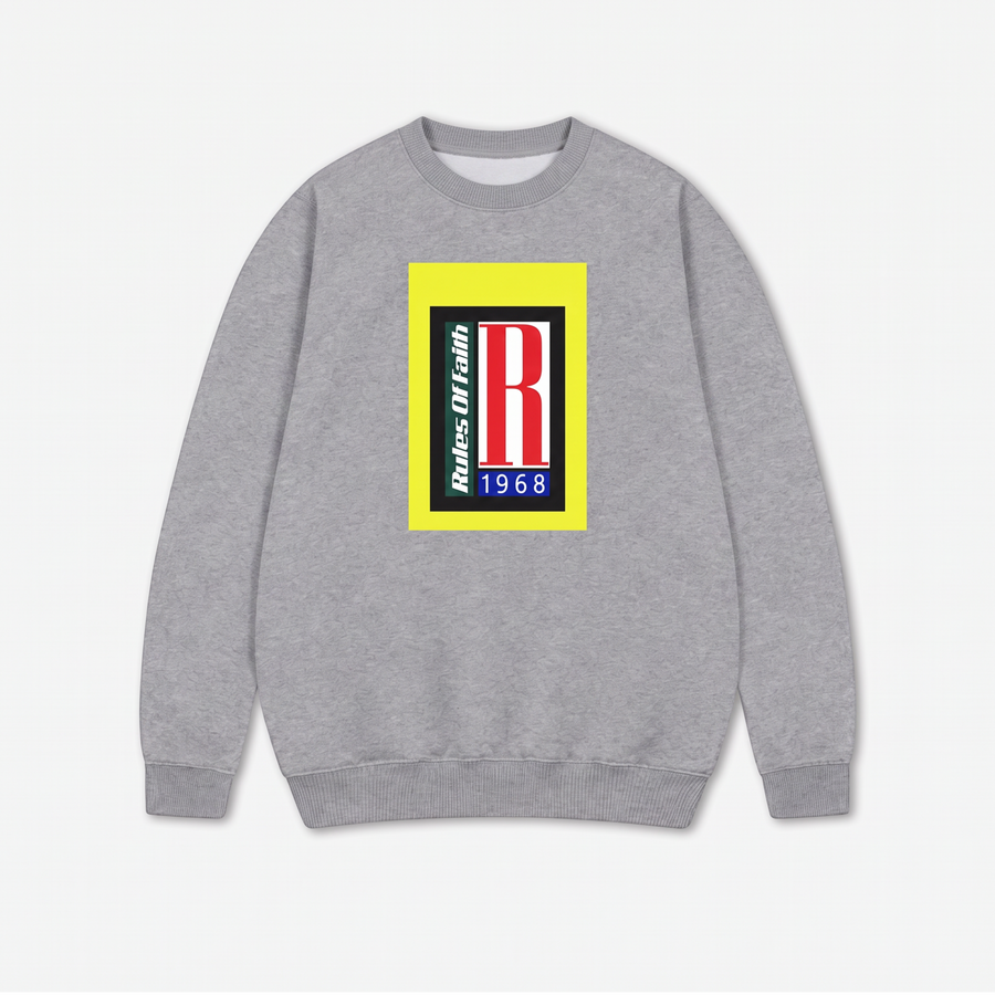 R Blok Sweat Grey
