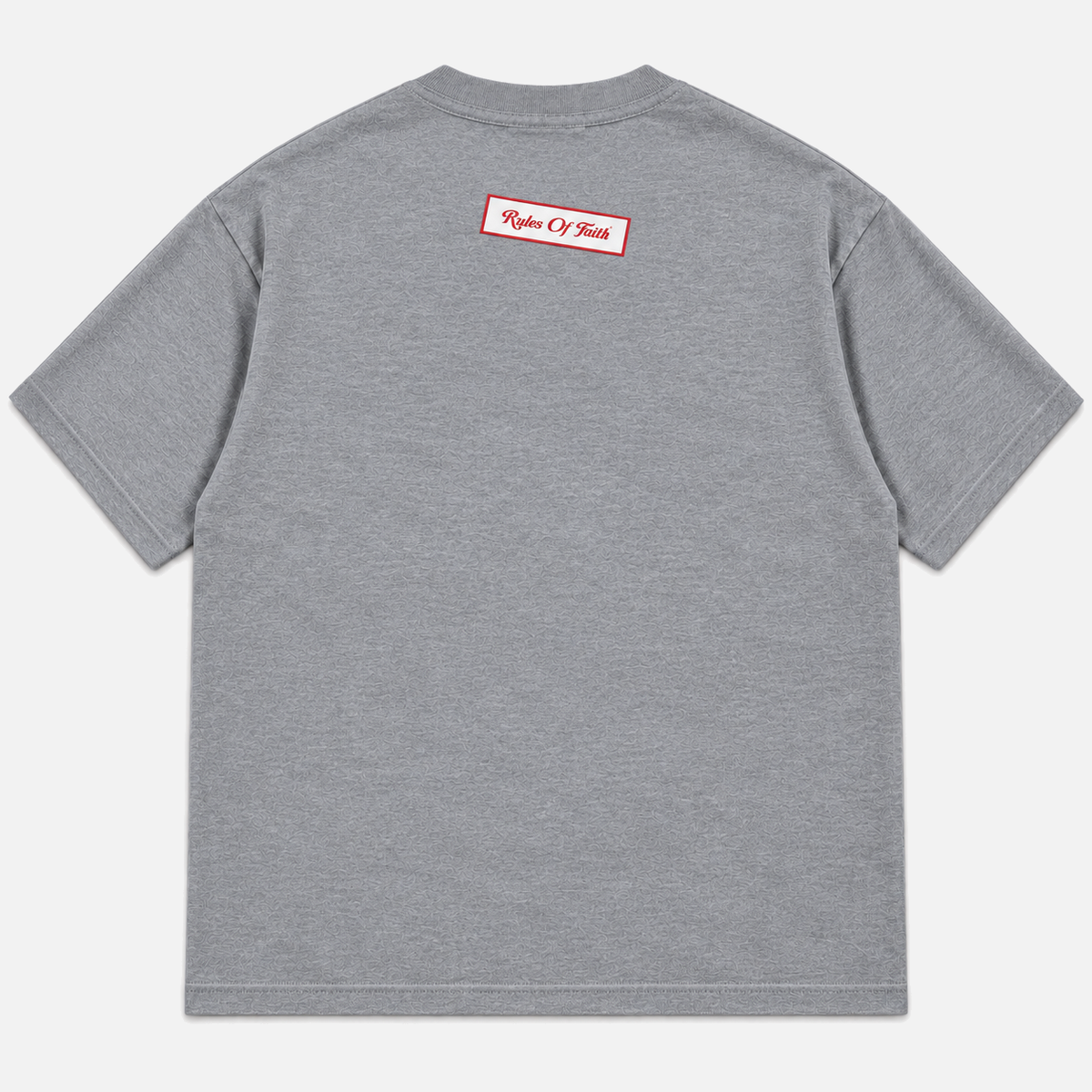 Skew Label T-Shirt Grey