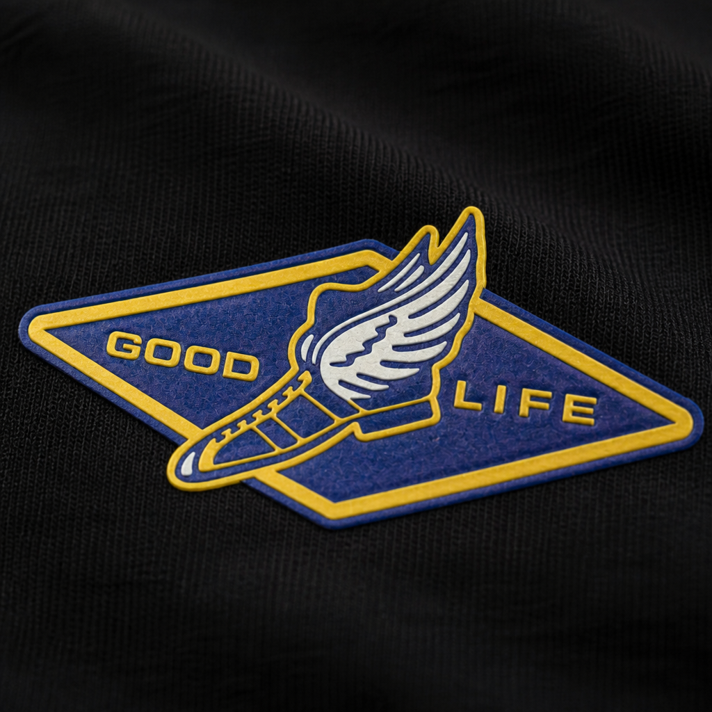 Flag-Life T-Shirt Black-thumbmail-3