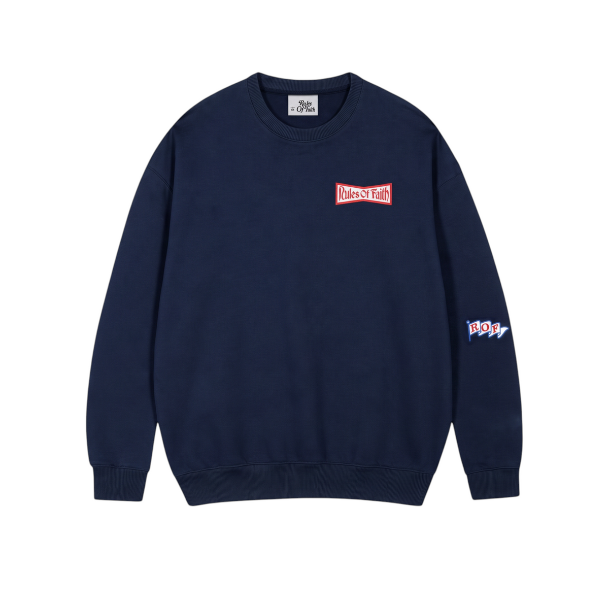 Faithstone Sweat Navy front