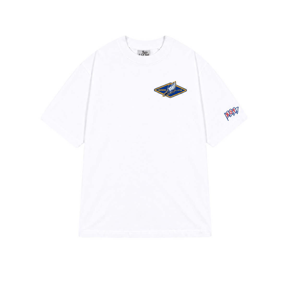 Good Life T-Shirt White front