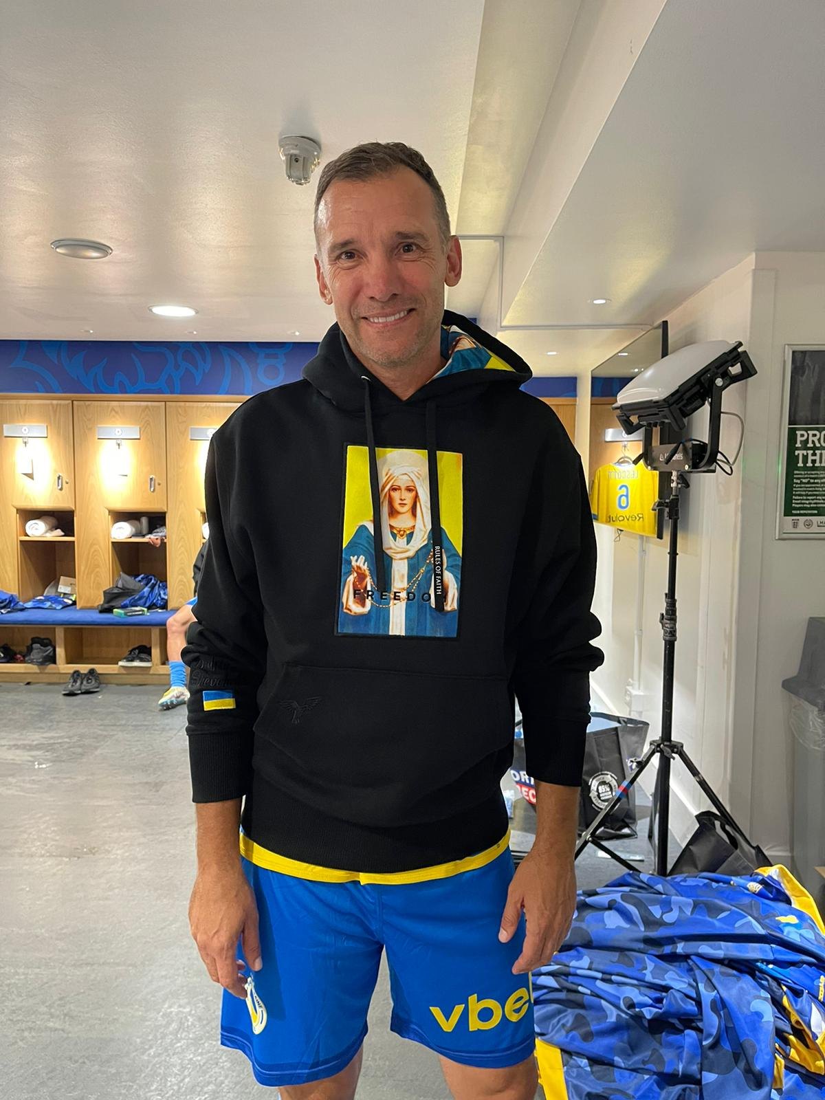 Andriy Shevchenko in Rules of Faith, Game4Ukraine