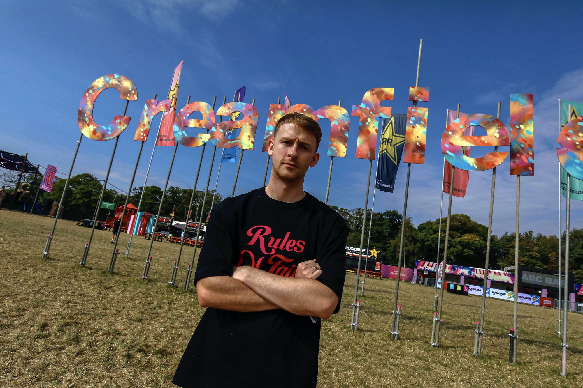 Leon Donnelly in Rules of Faith at Creamfields, Daresbury