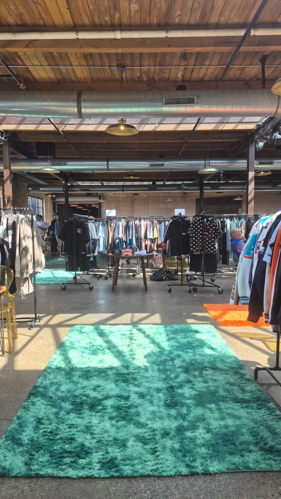The floor at Show & Tell, Chicago